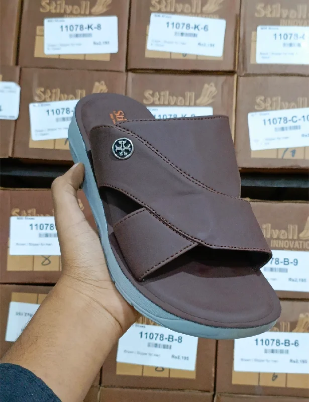 Brown | medicated soft imported slippers