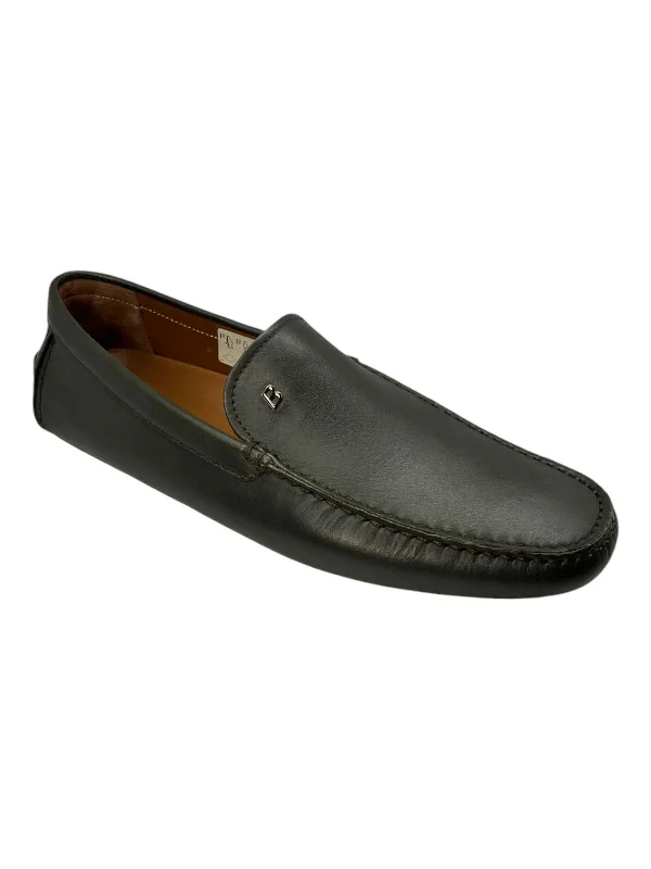 Bally Wander 6222874 Men's Fango Calf Loafers Leather Loafer