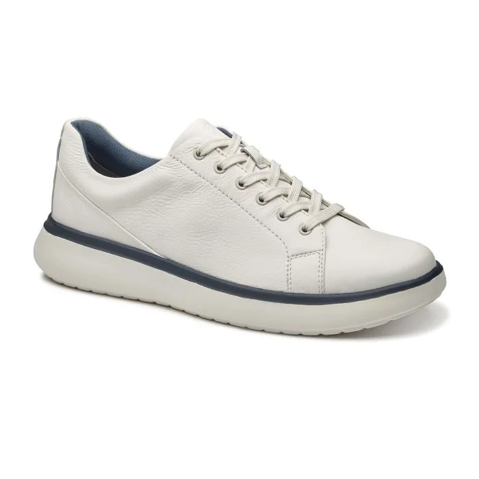 Mens Johnston & Murphy Oasis Lace to Toe in White