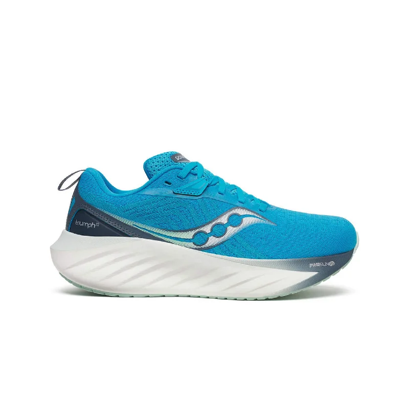 Saucony | Women's Triumph 22 Running Shoes - Viziblue/Dusk