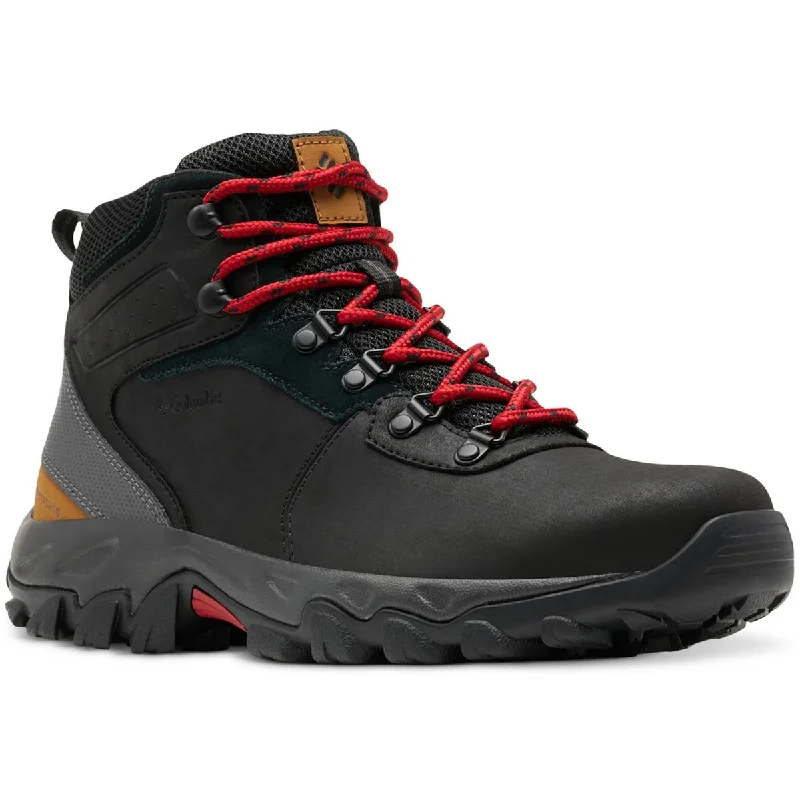 Columbia Mens Newton Ridge Plus II Leather Waterproof Hiking Boots