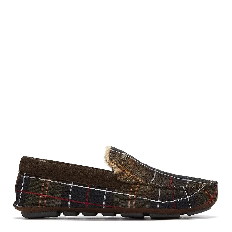 Barbour Monty Slippers Recycled Classic Tartan