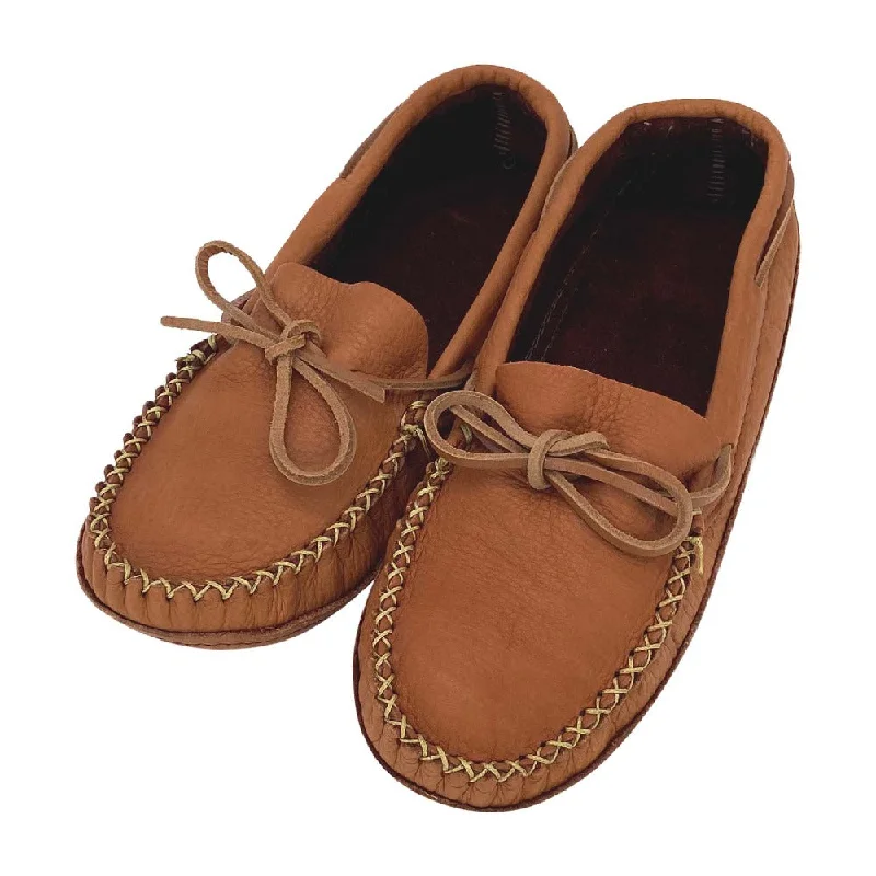 Men's Buffalo Wide Leather Moccasins