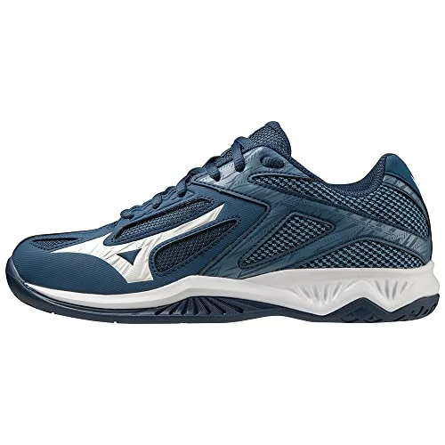 Mizuno Lightning Star Z6 Jr Sneaker, Darkdenim Wht Copenblue, 38 EU