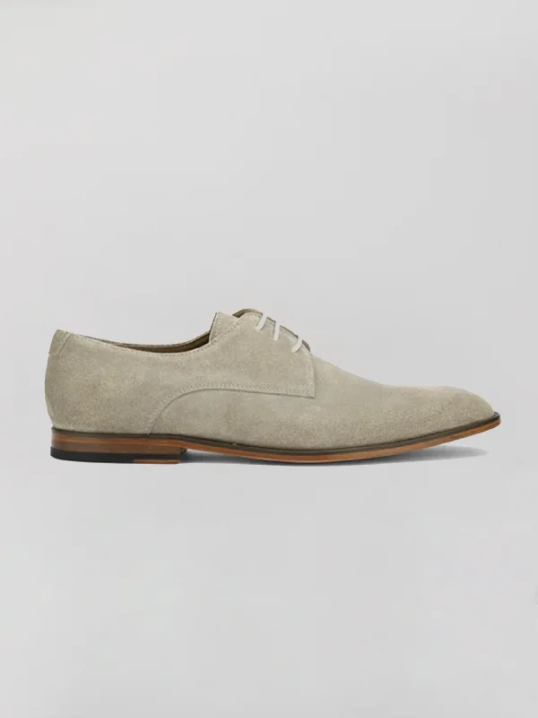 Tobias Derby -Beige Suede