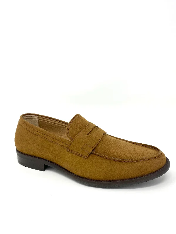 Anthony Loafer in Tan Suede from Novacas