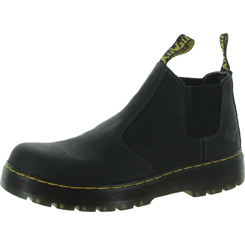 Dr. Martens Mens Hardie Slip Resistant Lug Sole Chelsea Boots