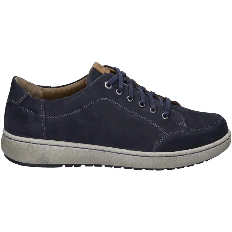 Men's Josef Seibel David 03 Indigo Nubuck