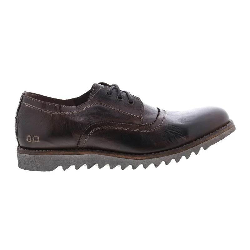 Bed Stu Mark F420225 Mens Brown Leather Oxfords & Lace Ups Plain Toe Shoes