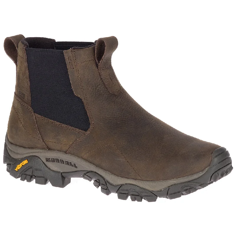 Men's Moab Adventure Chelsea in Brown Waterproof Leather