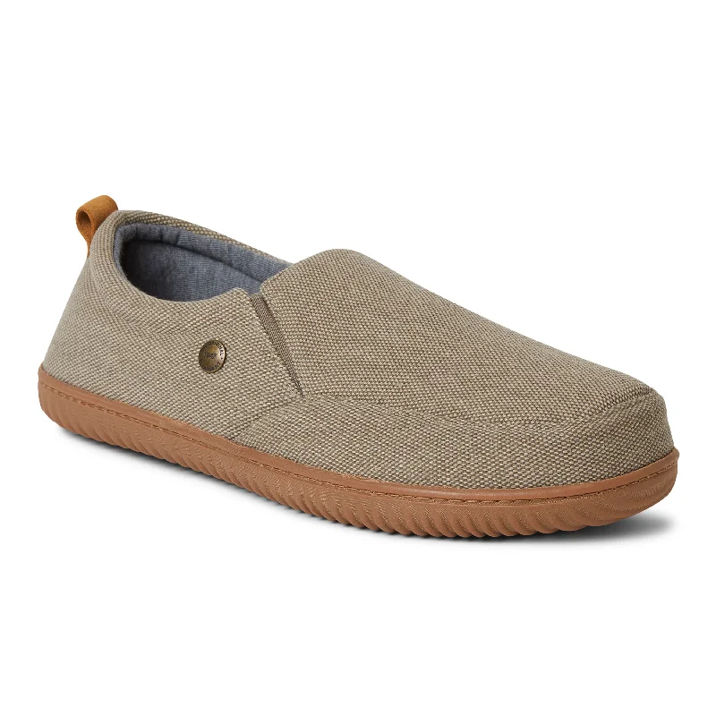 Alpine by Dearfoams Men’s Zurich Closed Back Indoor/Outdoor Slipper